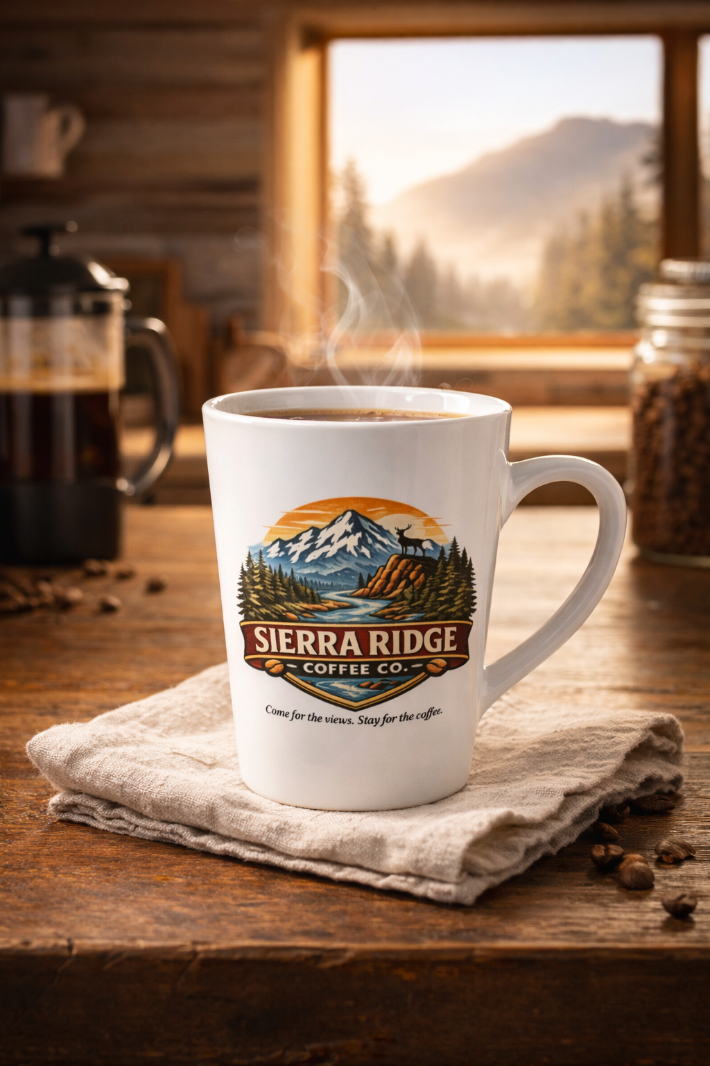 Sierra Ridge Latte Mug
